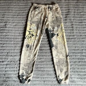 She It’s Not For Eveyone Premium Post Lounge sweats in tan, size xs.